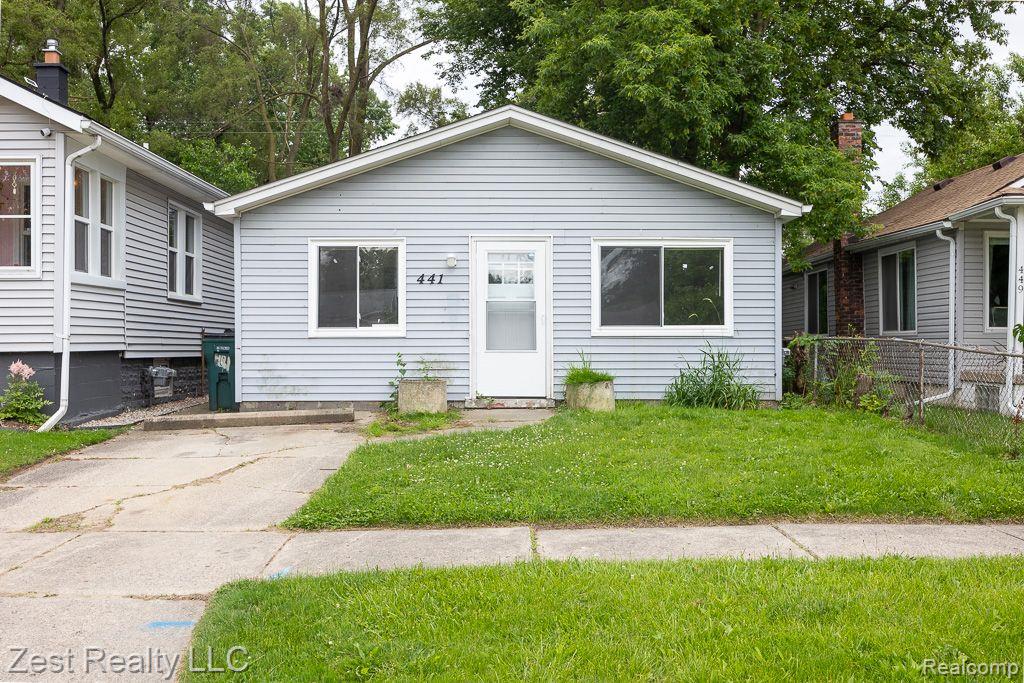 441 W HAYES Avenue, Hazel Park, MI 48030 — front exterior