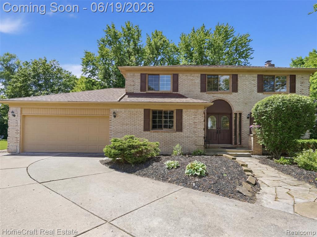 8829 WOODBERRY Road, Plymouth, MI 48170 — front exterior