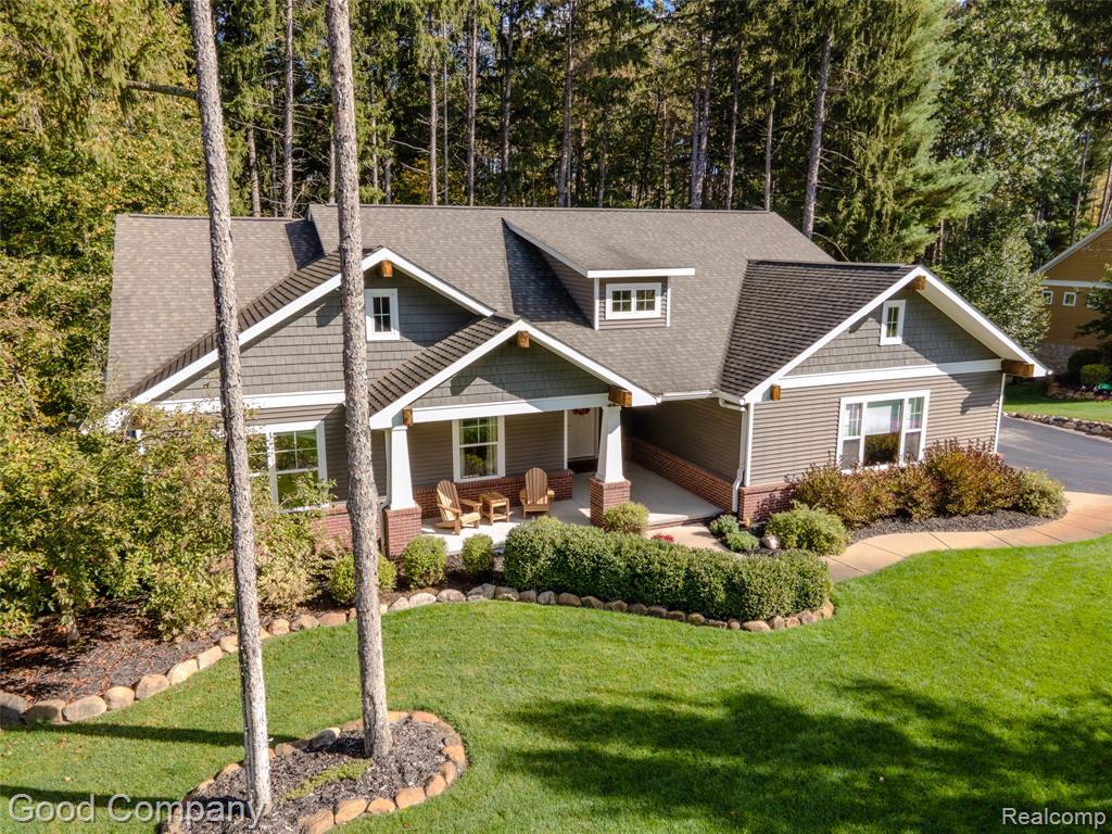 8726 Sunrise Mist Drive, Pinckney, MI 48169 — front exterior