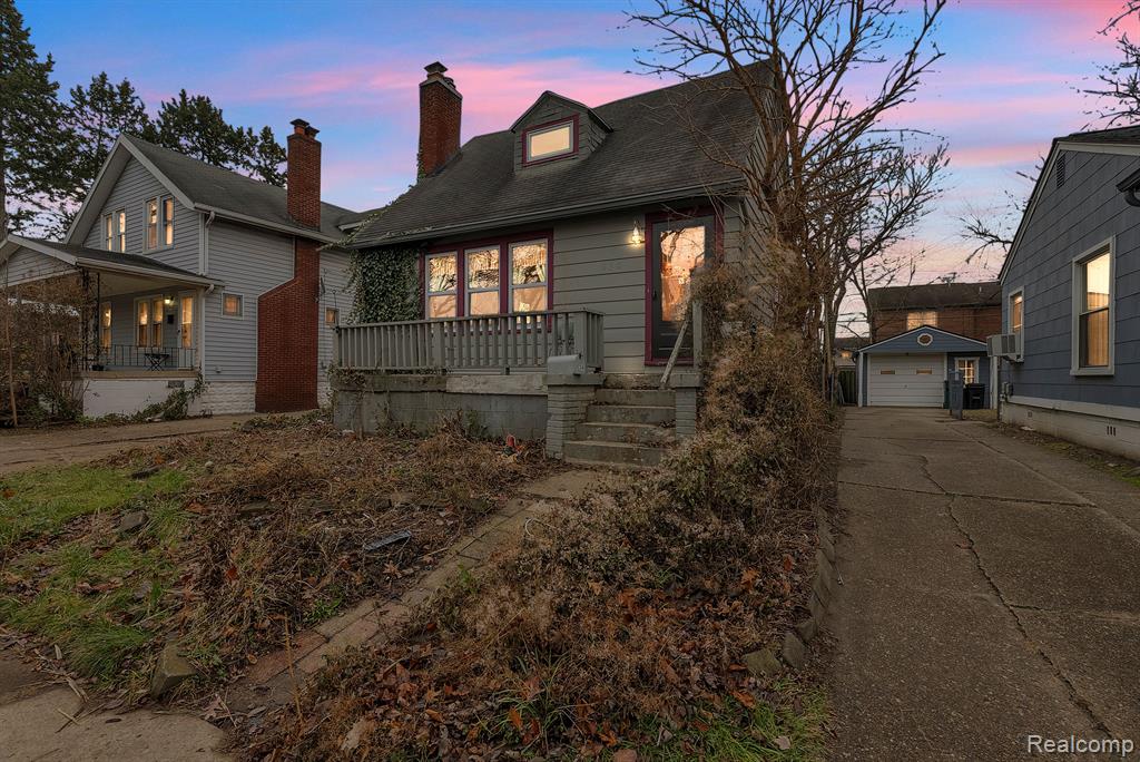 534 E CAMBOURNE Street, Ferndale, MI 48220 — front exterior