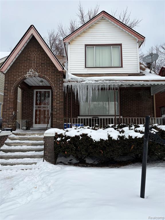 7533 Quinn Street, Detroit, MI 48234 — front exterior