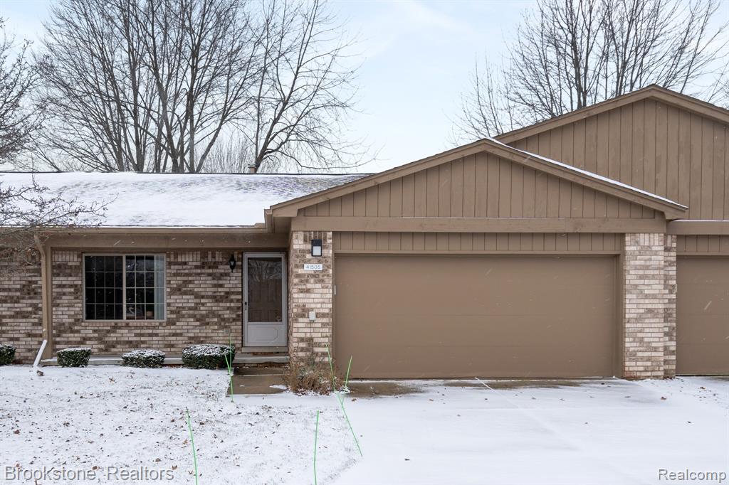 41505 Clinton Grove Drive, Clinton Twp, MI 48038 — front exterior