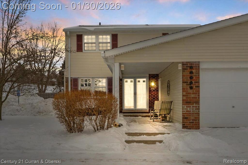 42154 Farragut Court, Northville, MI 48167 — front exterior
