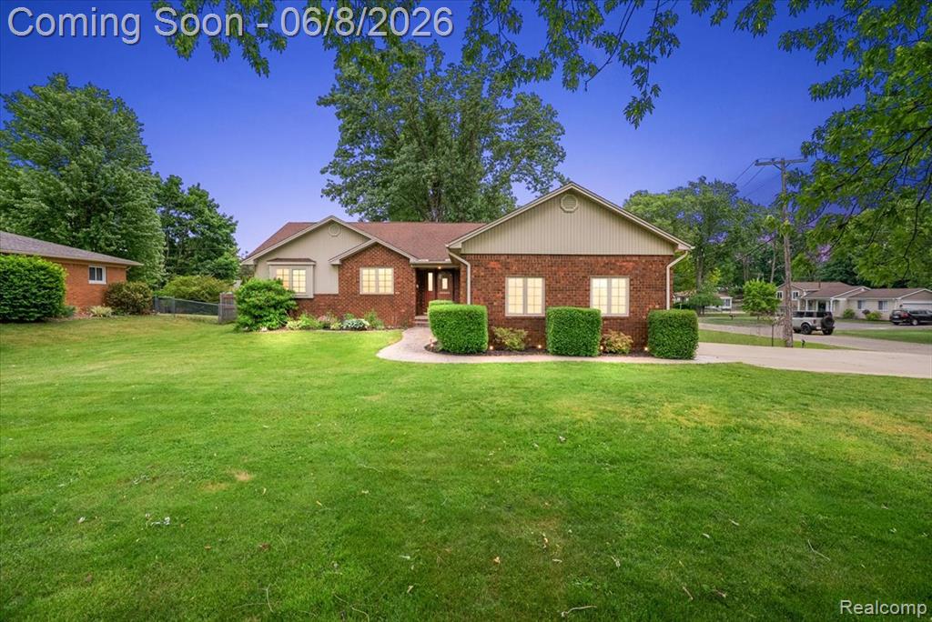60718 Campground Road, Washington, MI — front exterior