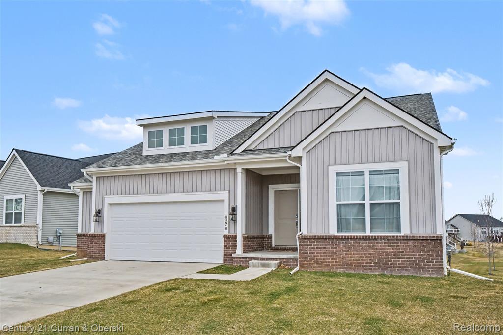 8270 Carston Lane, Brighton, MI 48116 — front exterior