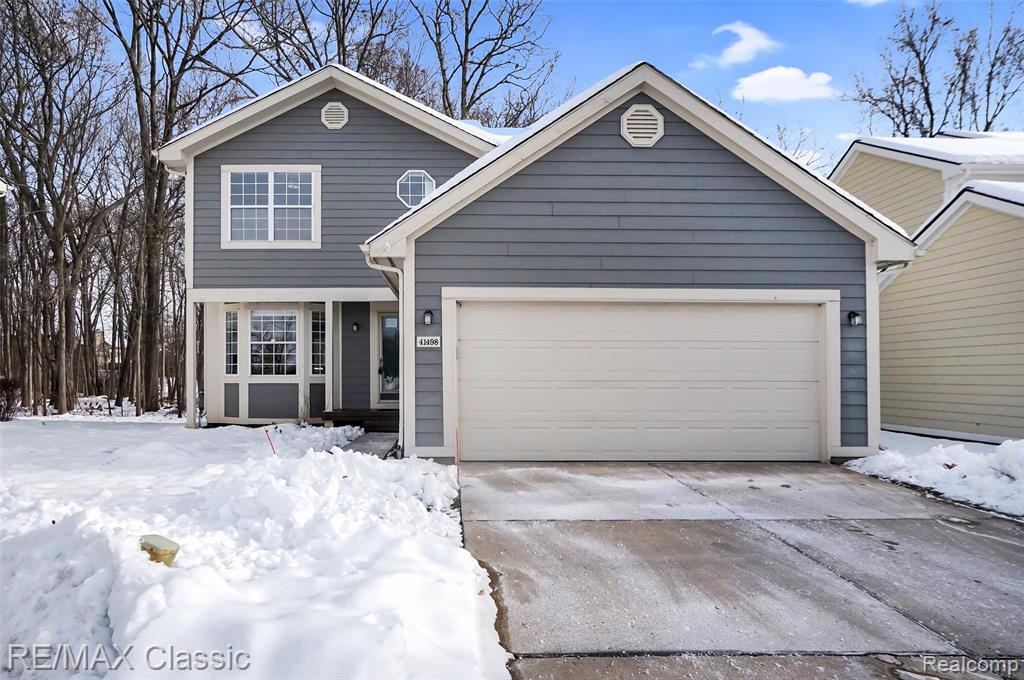 41498 Cornell Drive, Novi, MI — front exterior