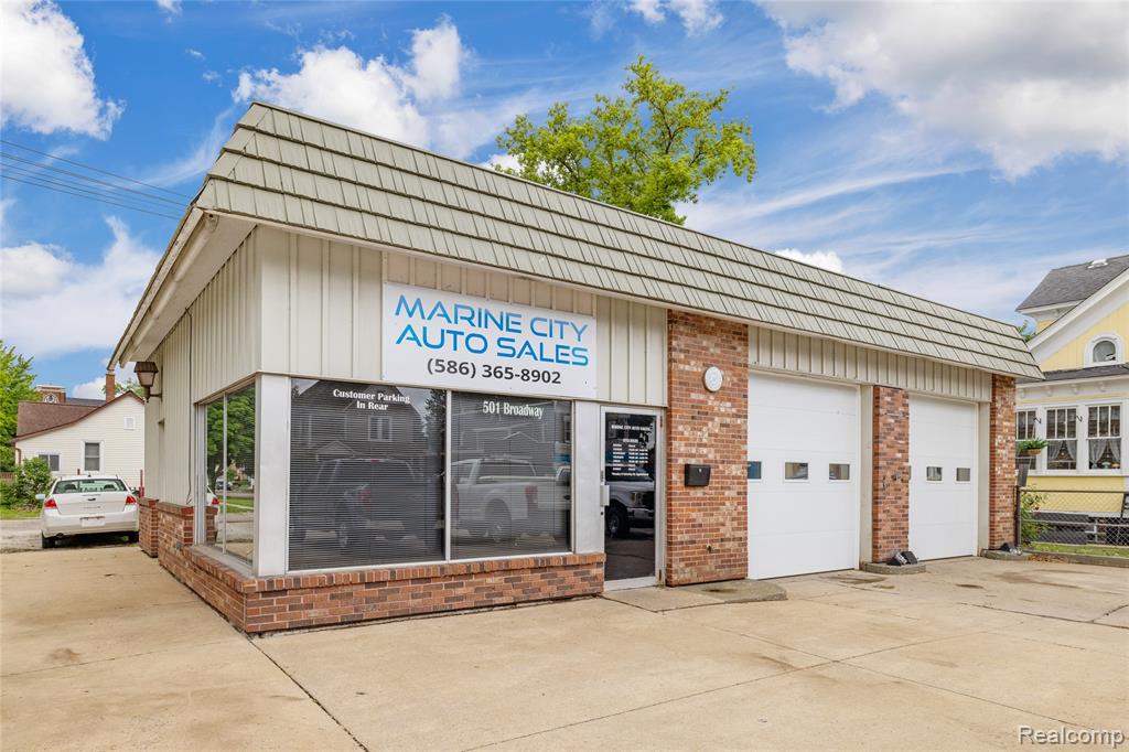 501 Broadway Street, Marine, MI — front exterior