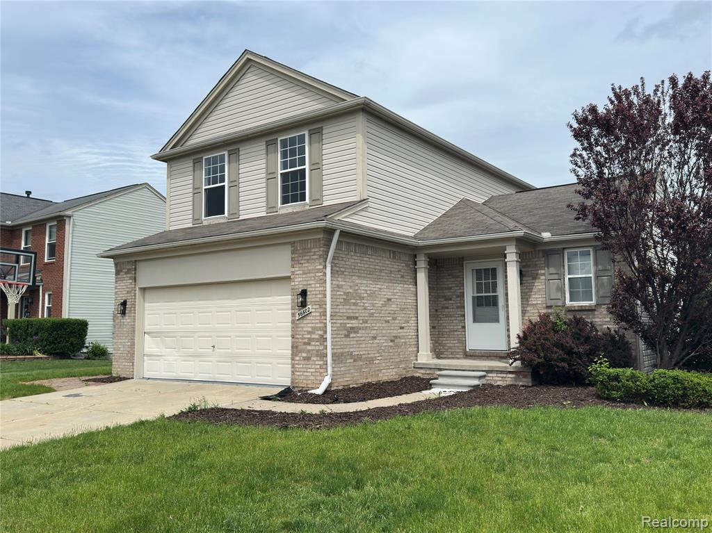 56602 Winding Creek Drive, Macomb, MI 48042 — front exterior