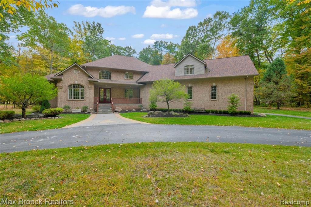 3620 33 Mile Road, Bruce, MI 48065 — front exterior