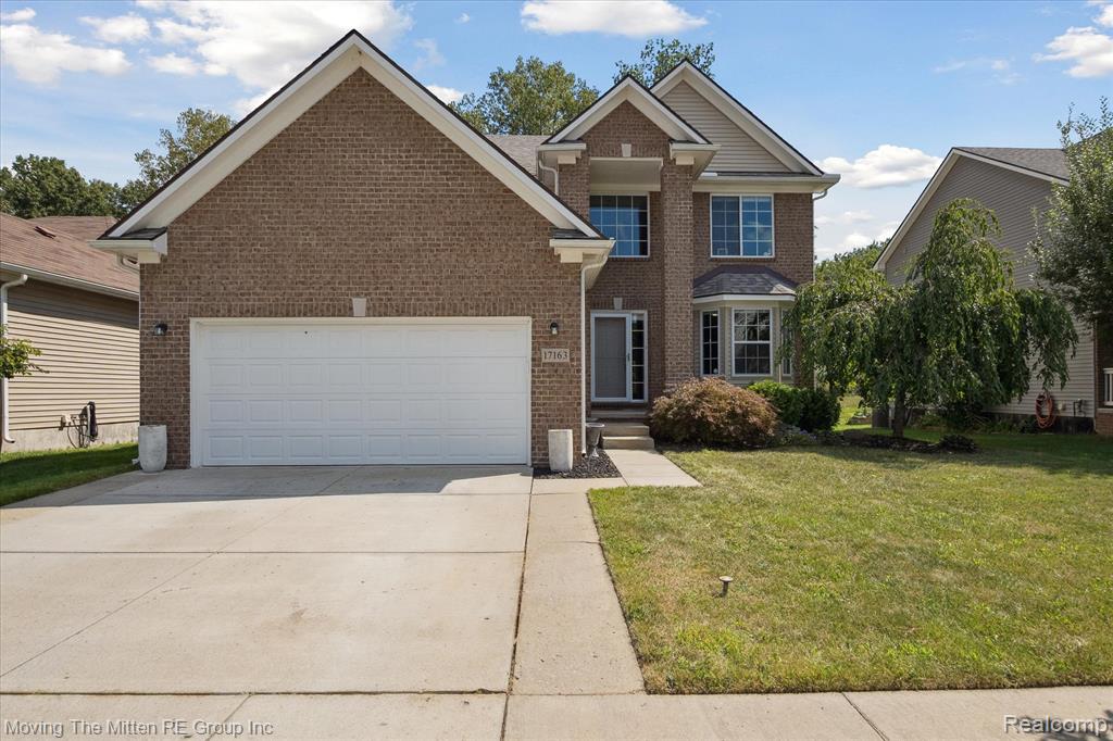17163 Theresa Lane, New Boston, MI 48164 — front exterior