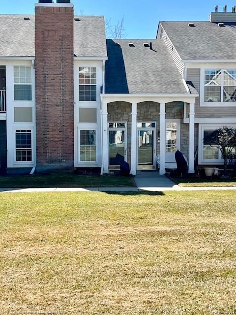 56146 CHESAPEAKE Trail, Shelby Twp, MI 48316 — front exterior