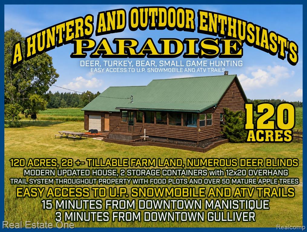 2643 N Gulliver Road, Gulliver, MI 49840