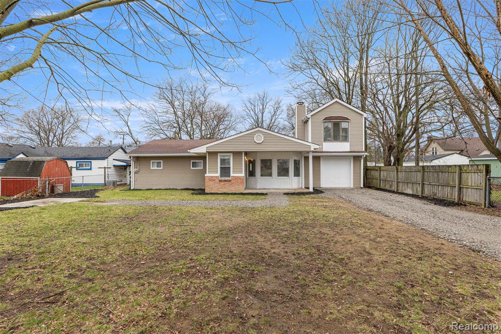 36850 Perry Street, Romulus, MI 48174 — front exterior