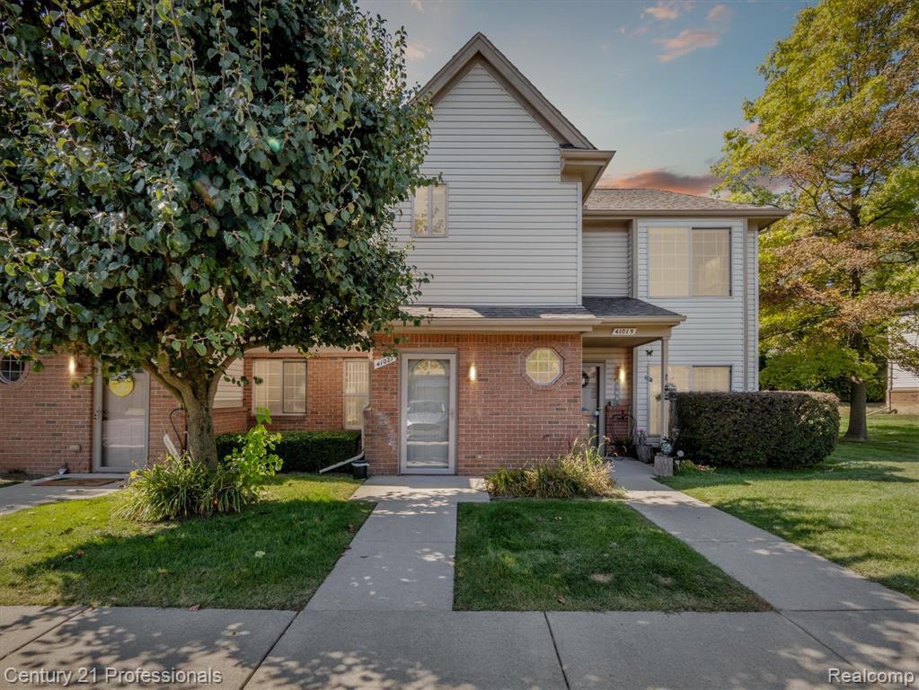 41027 Rose Lane, Clinton Twp, MI 48036 — front exterior