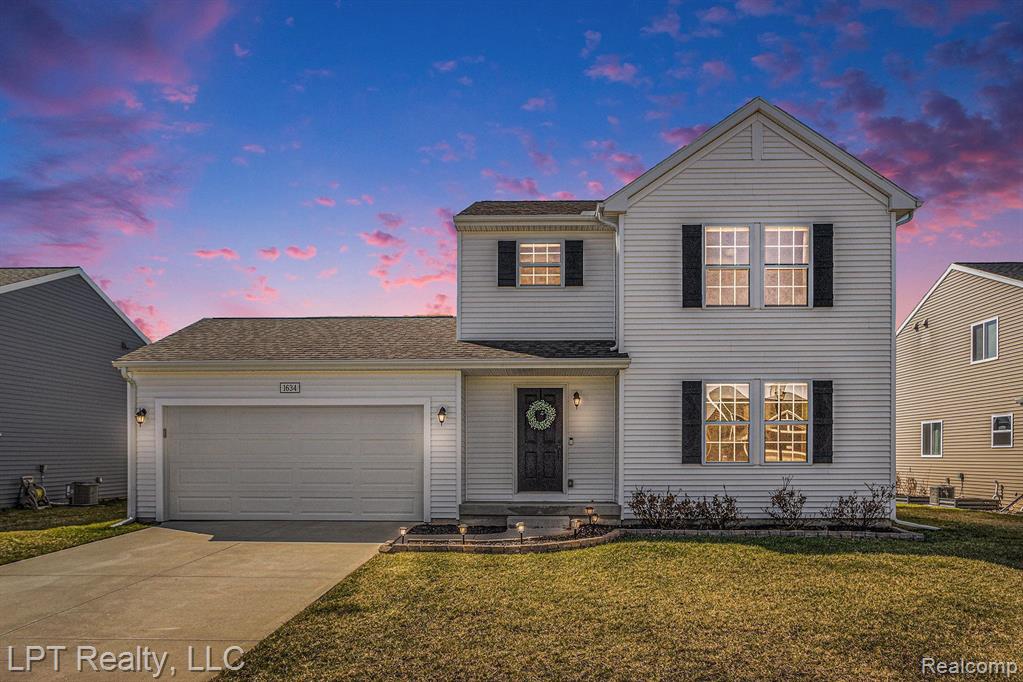 1634 TEA POND CT, Vicksburg, MI 49097 — front exterior