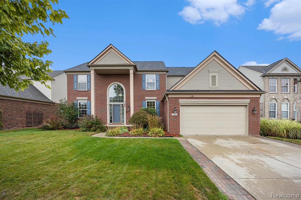 49620 Dunhill Drive, Macomb, MI 48044 — front exterior