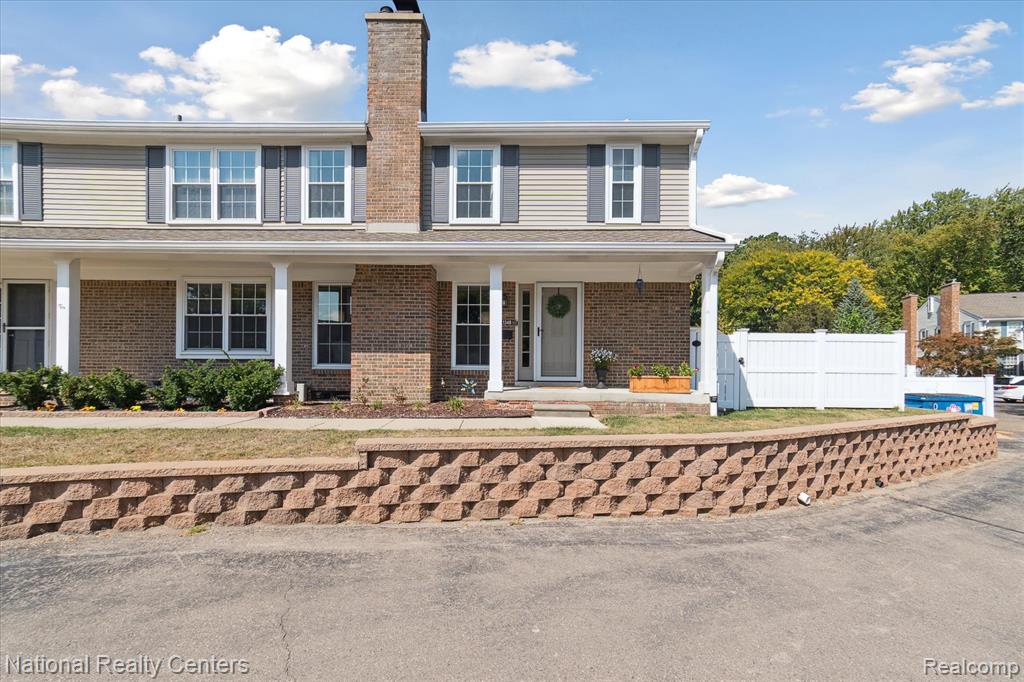 21348 E Glen Haven Circle, Novi, MI 48167 — front exterior