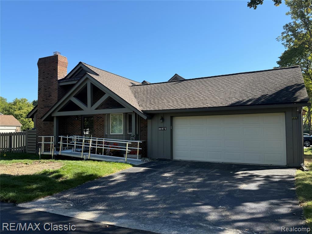 44872 Lynn Drive, Plymouth, MI 48170 — front exterior