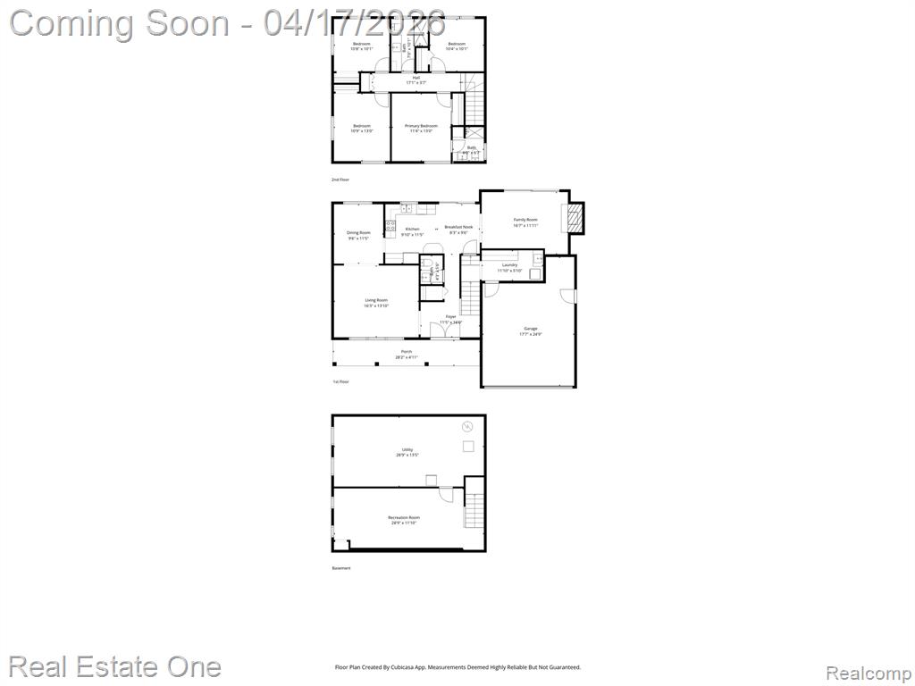 View of room layout