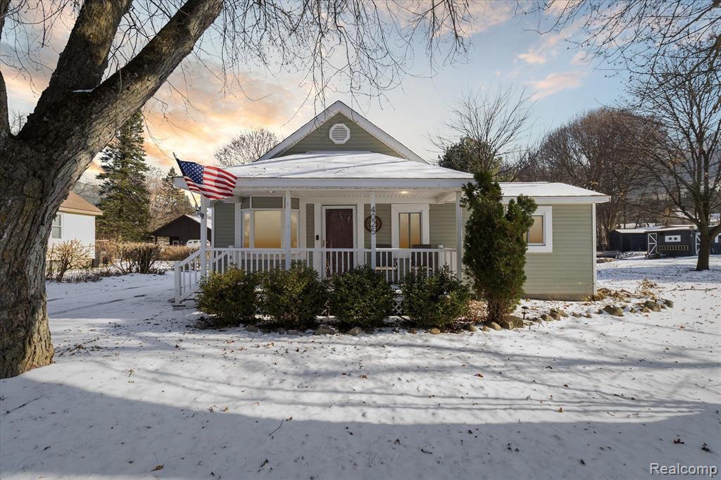 4025 CENTER Street, Metamora, MI 48455 — front exterior