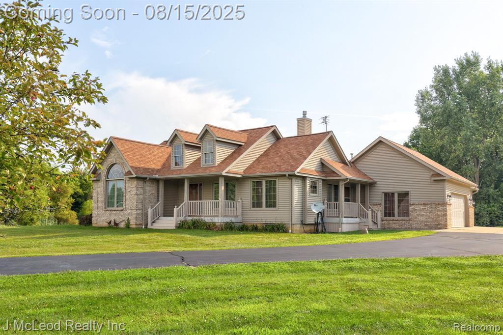 9019 Cardinal Drive, Millington, MI 48746 — front exterior