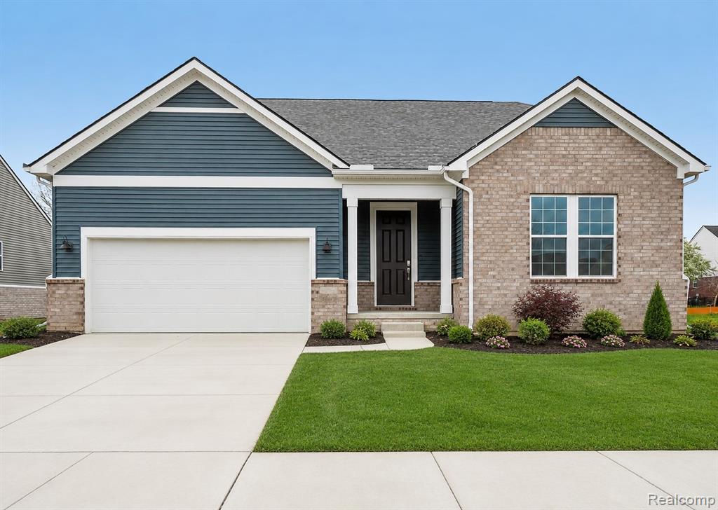 50720 Bellaire Drive, Macomb, MI 48044 — front exterior