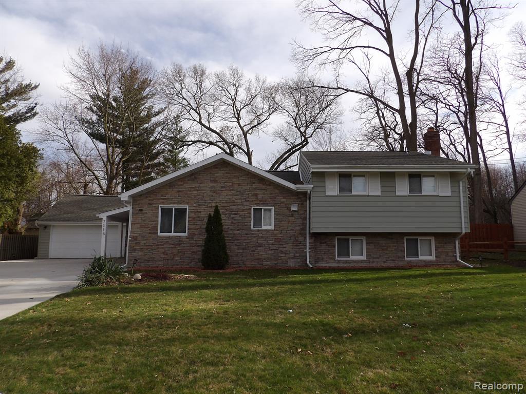 7315 COLONY Drive, West Bloomfield, MI 48323 — front exterior