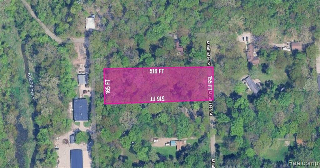 Lot 33 MCALLISTER Street, Southfield, MI 48033 — front exterior
