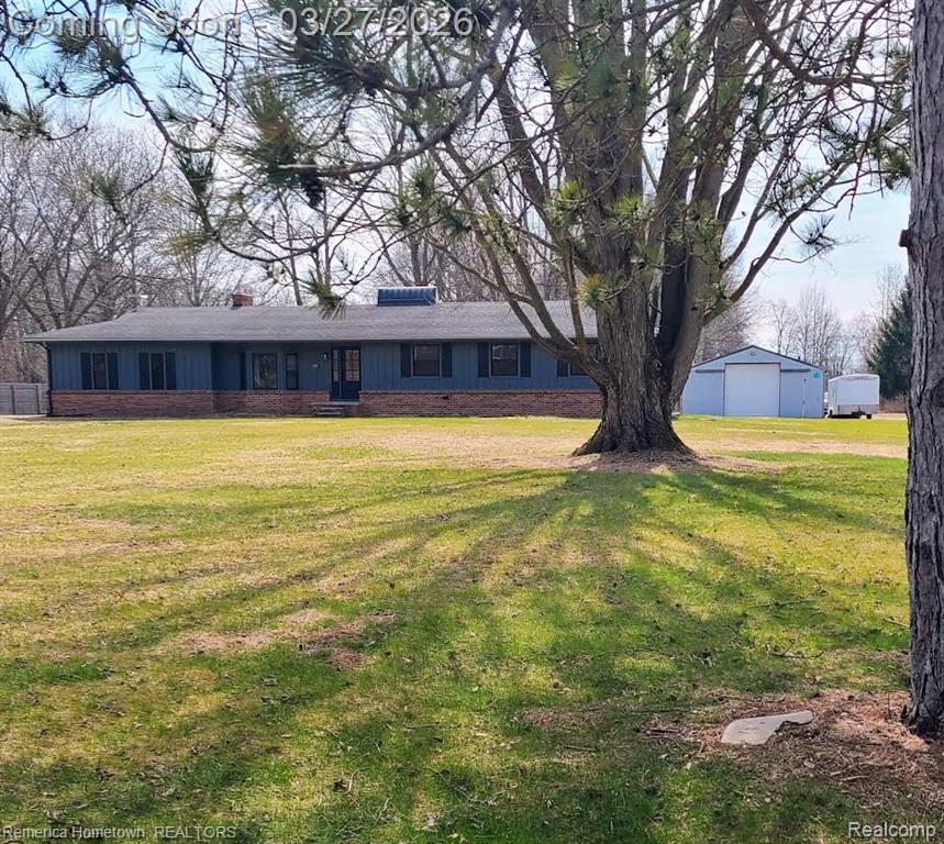 15131 Cortz Road, Petersburg, MI 49270 — front exterior