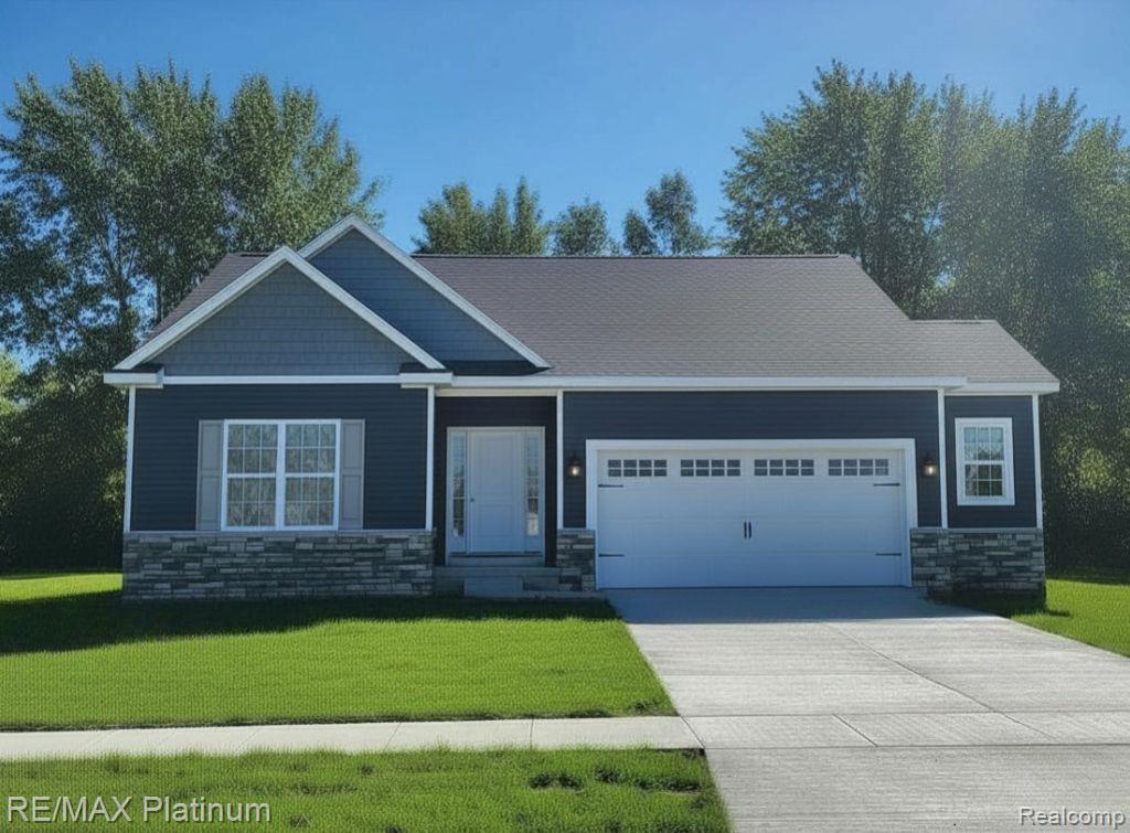 6251 Brook Stone Lane, Linden, MI 48451 — front exterior
