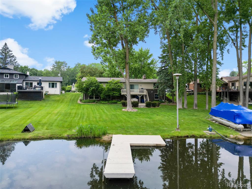 5250 Bronco Drive, Clarkston, MI — front exterior