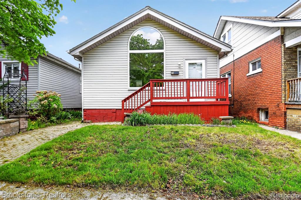 26 Perrin Street, River Rouge, MI 48218 — front exterior