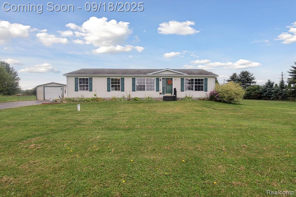 6095 Caro Road, Vassar, MI 48768 — front exterior