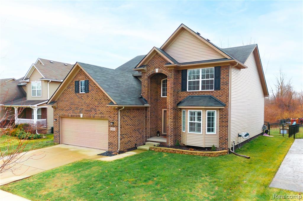 37421 Theresa Lane, New Boston, MI 48164 — front exterior