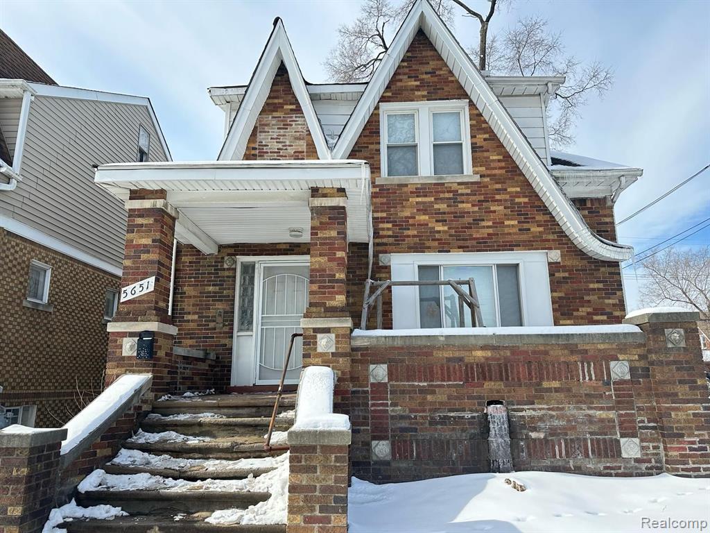 5651 LONYO Street, Detroit, MI 48210 — front exterior