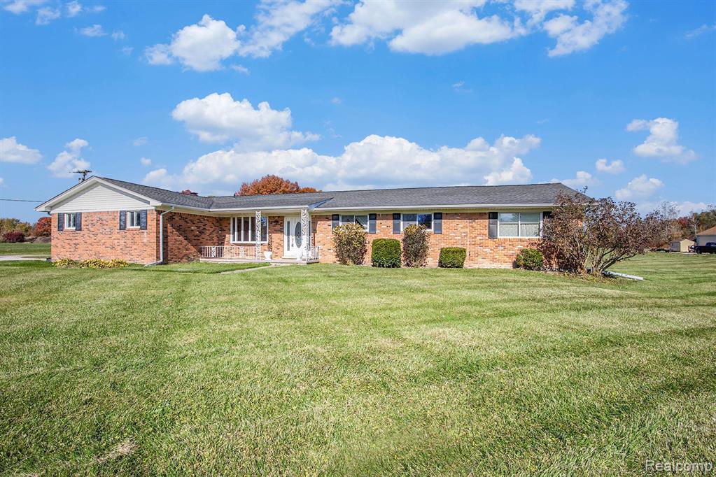9176 MEISNER Road, Casco, MI 48064 — front exterior
