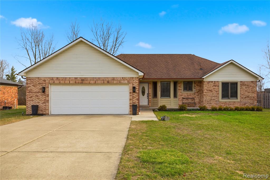 8234 E Pearson Road E, Shelby Twp, MI 48316 — front exterior