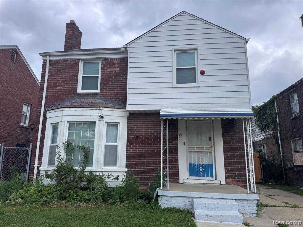 3151 Ewald Circle, Detroit, MI 48238 — front exterior