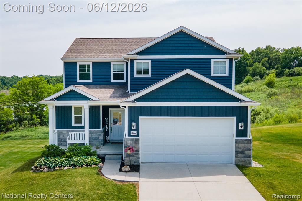 2886 Bogues View Drive, Howell, MI 48843