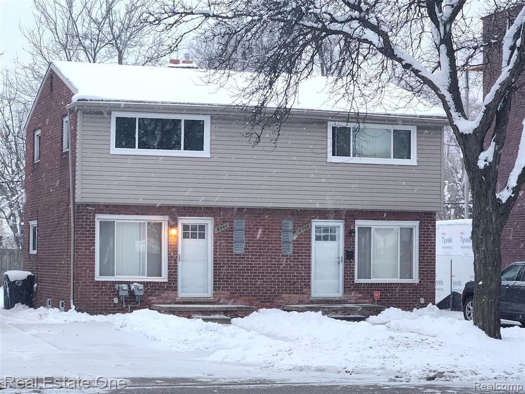 8741 W 9 Mile Road, Oak Park, MI 48237 — front exterior