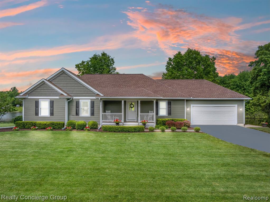 9801 BROOKFIELD Drive, Brighton, MI 48116 — front exterior