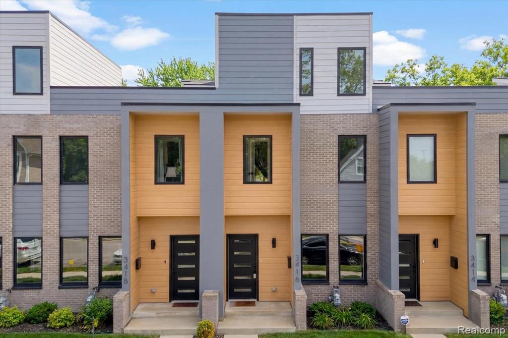3416 COCHRANE ST, 4, Detroit, MI 48208 — front exterior