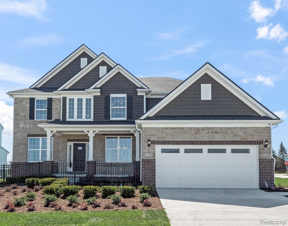 50981 Green Meadows Drive, Macomb, MI 48042 — front exterior