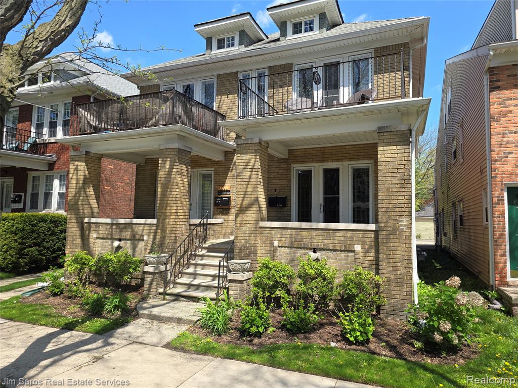 848 Beaconsfield 1S, Grosse Pointe Park, MI 48230 — front exterior