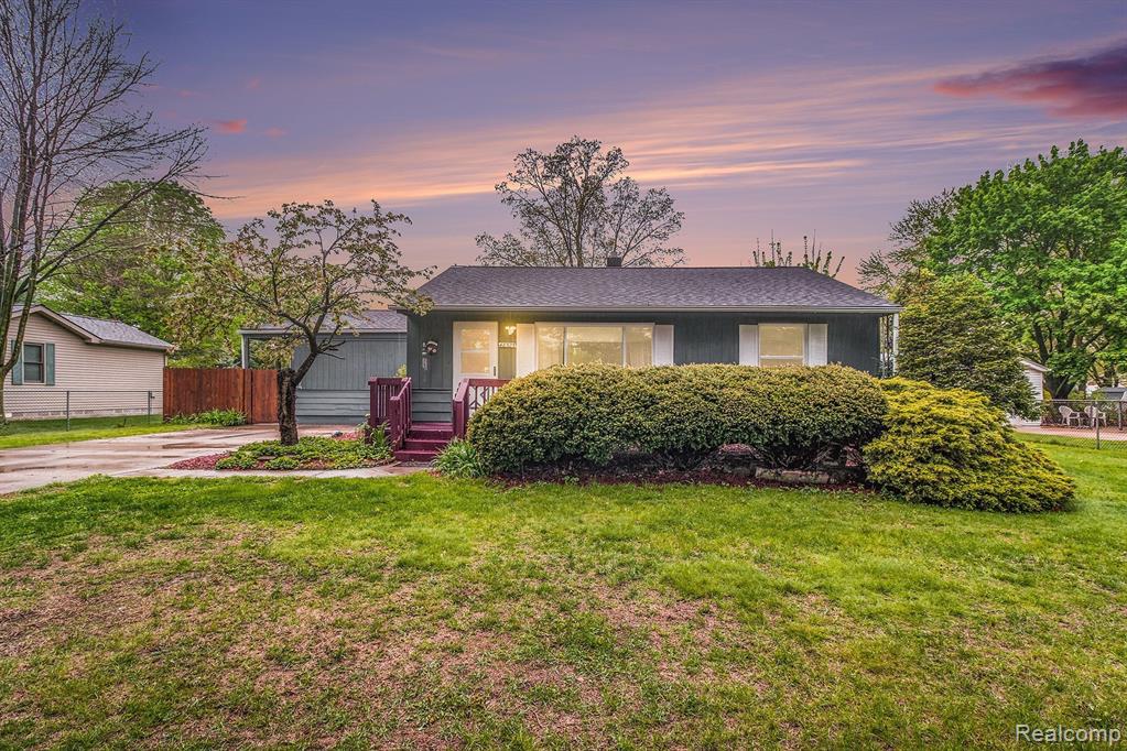 48525 ORIOLE Street, Shelby Twp, MI 48317 — front exterior
