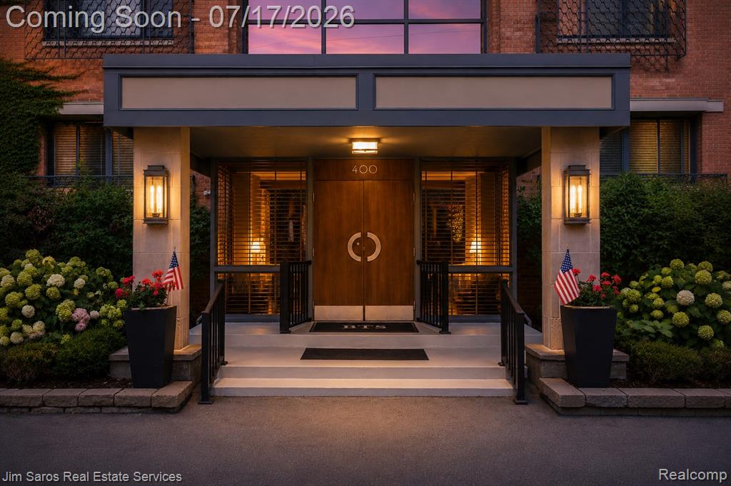 400 Southfield Road, 1C, Birmingham, MI 48009 — front exterior