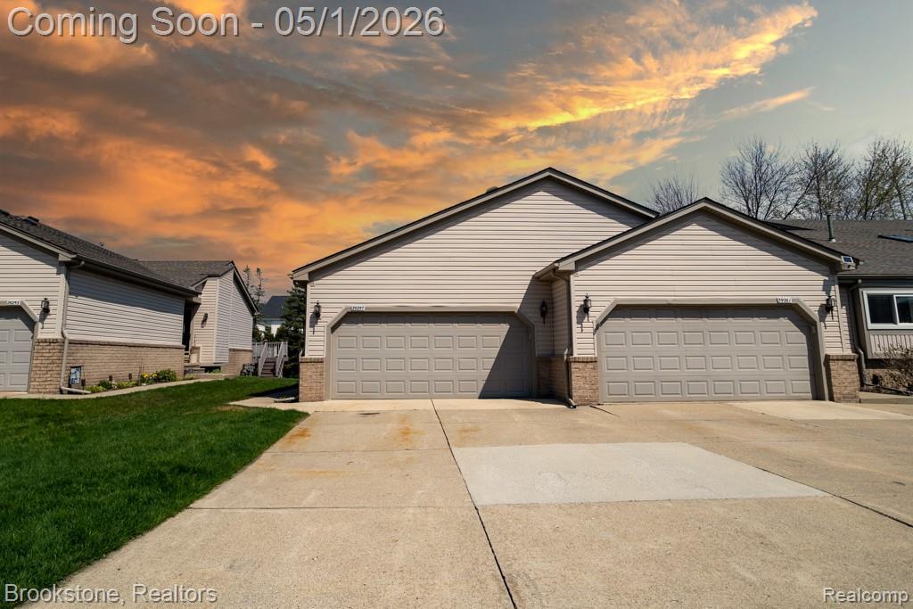 29257 Red Maple Drive, New Baltimore, MI — front exterior