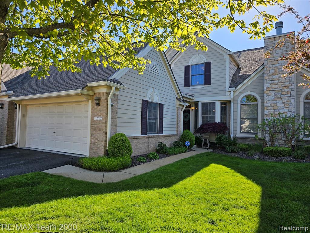 16792 Lyonhurst Circle, Northville, MI 48168 — front exterior