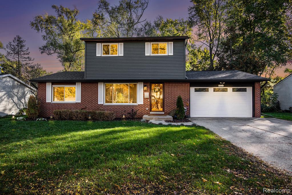 42071 Lindsay Drive, Plymouth, MI 48170 — front exterior