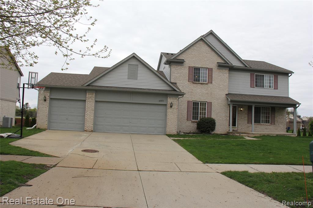 40690 Bluesprings Court, Canton, MI 48188 — front exterior